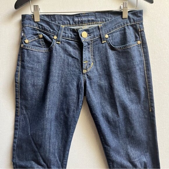 Rock & Republic skinny slim fit denim jeans Sz 28 - Picture 5 of 12